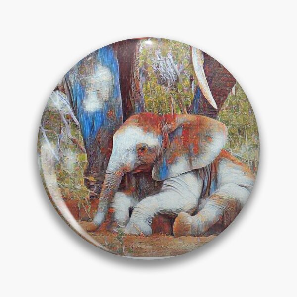 Item preview, GALATHI Elephants Vintage - Wildlife designed and sold by Galathi Designs.