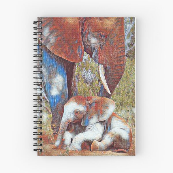 Item preview, GALATHI Elephants Vintage - Wildlife designed and sold by Galathi Designs.