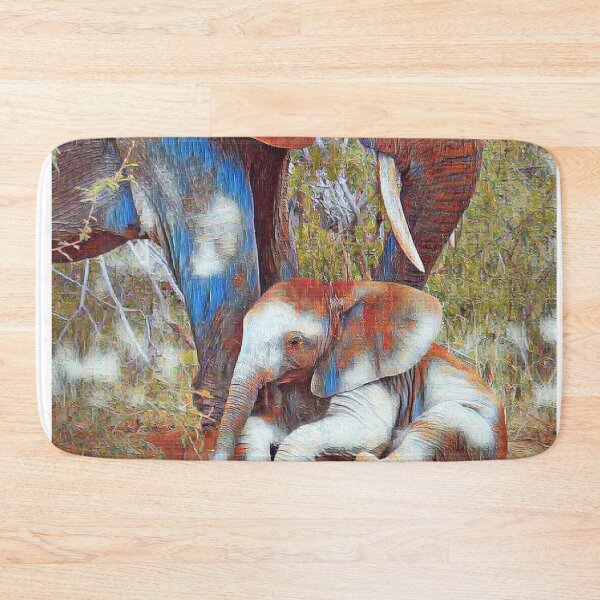 Item preview, GALATHI Elephants Vintage - Wildlife designed and sold by Galathi Designs.