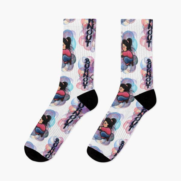 Item preview, Stress and Burnout - Mental Health Awareness designed and sold by artist-in-emily.