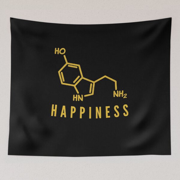 Item preview, Happiness chemical structure serotonin designed and sold by ScienceCentre.