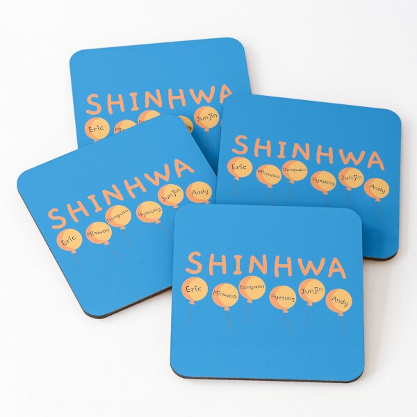Item preview, SHINHWA Names + balloons  designed and sold by PaperMoonKPOP.