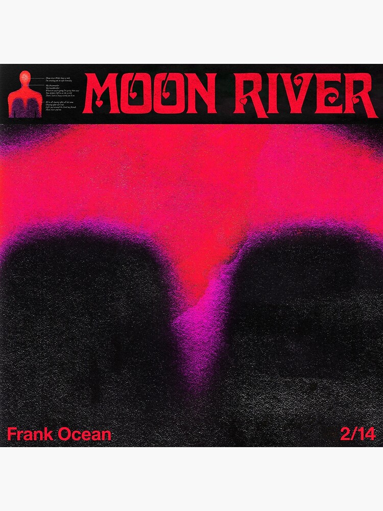 Thumbnail 3 of 3, Photographic Print, Moon River - Frank Ocean designed and sold by bcrz.