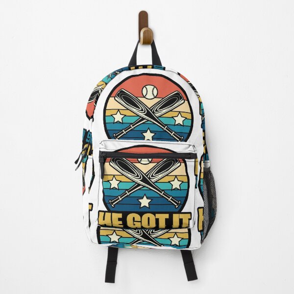 Item preview, He Got It From His Mom | Baseball Fan designed and sold by GravitiTees.