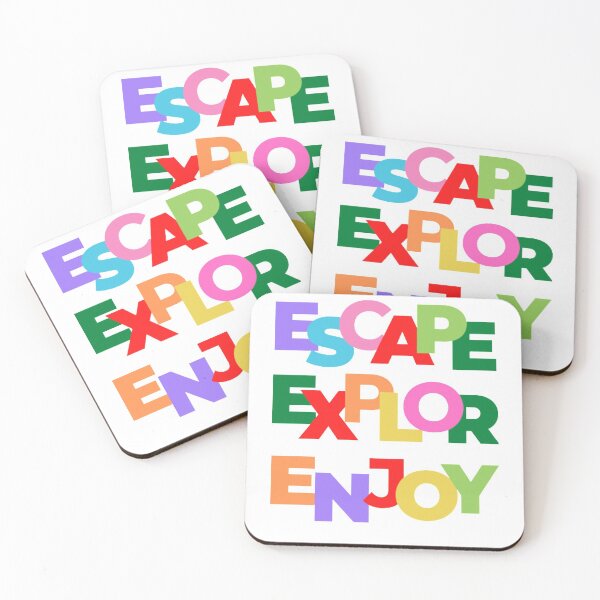 Item preview, Escape, Explore, Enjoy designed and sold by AMBERGIGGS.