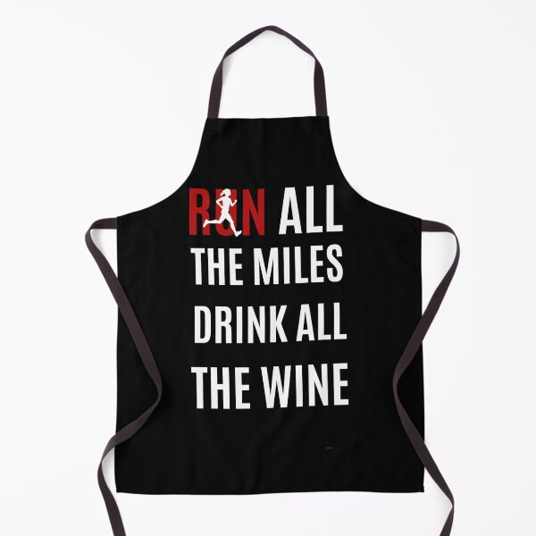 Item preview, Run All The Miles Drink All The Wine designed and sold by Damitparasayo.