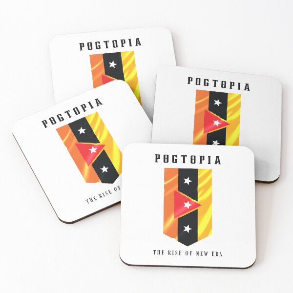 Item preview, Pogtopia Flag - The Rise of New Era designed and sold by ShawnDzign.