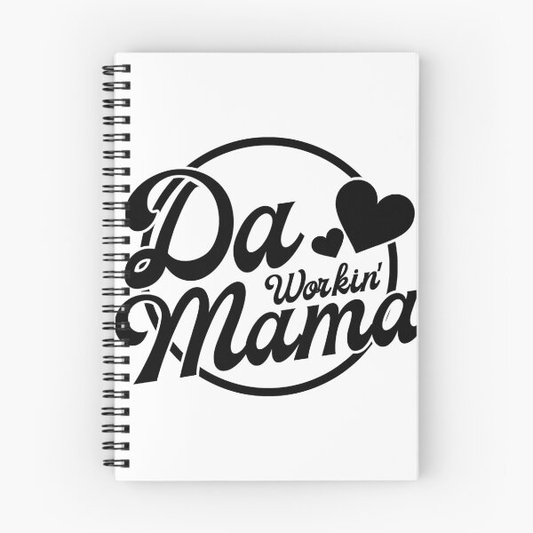 Item preview, The Working Mom - Da Workin' Mama Pidgin English Hearts (Black Printed Design) designed and sold by modernfamgear.