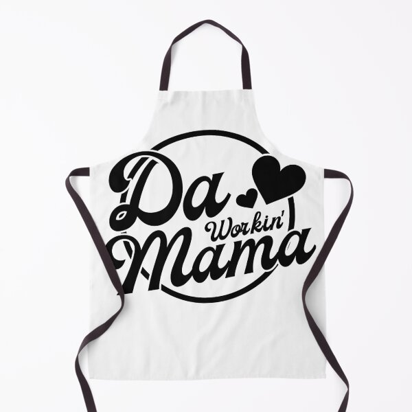 Item preview, The Working Mom - Da Workin' Mama Pidgin English Hearts (Black Printed Design) designed and sold by modernfamgear.
