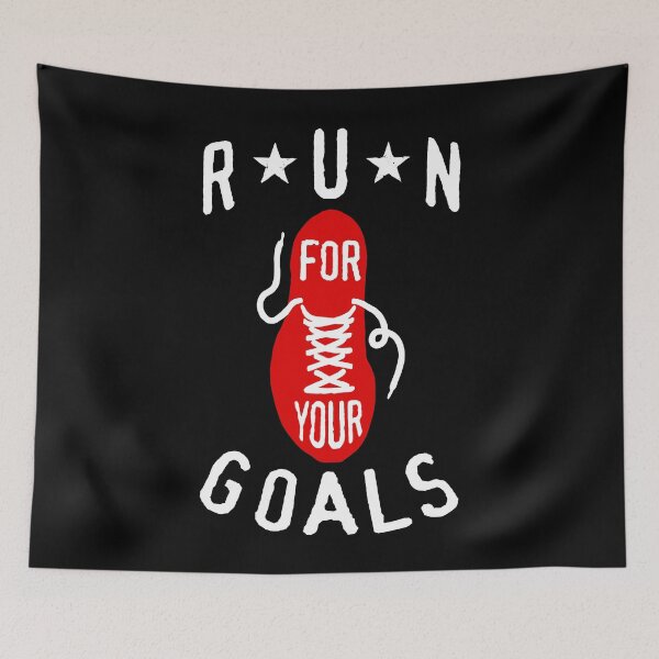 Item preview, Run For Your Goals Runner Motivational Half Marathon Running designed and sold by GrandeDuc.