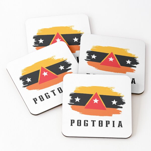 Item preview, Pogtopia Flag - Brush Style designed and sold by ShawnDzign.
