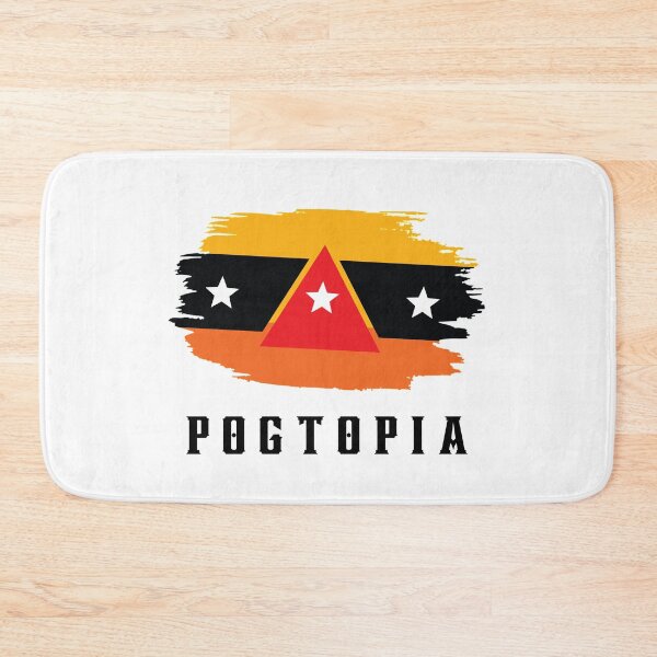 Item preview, Pogtopia Flag - Brush Style designed and sold by ShawnDzign.