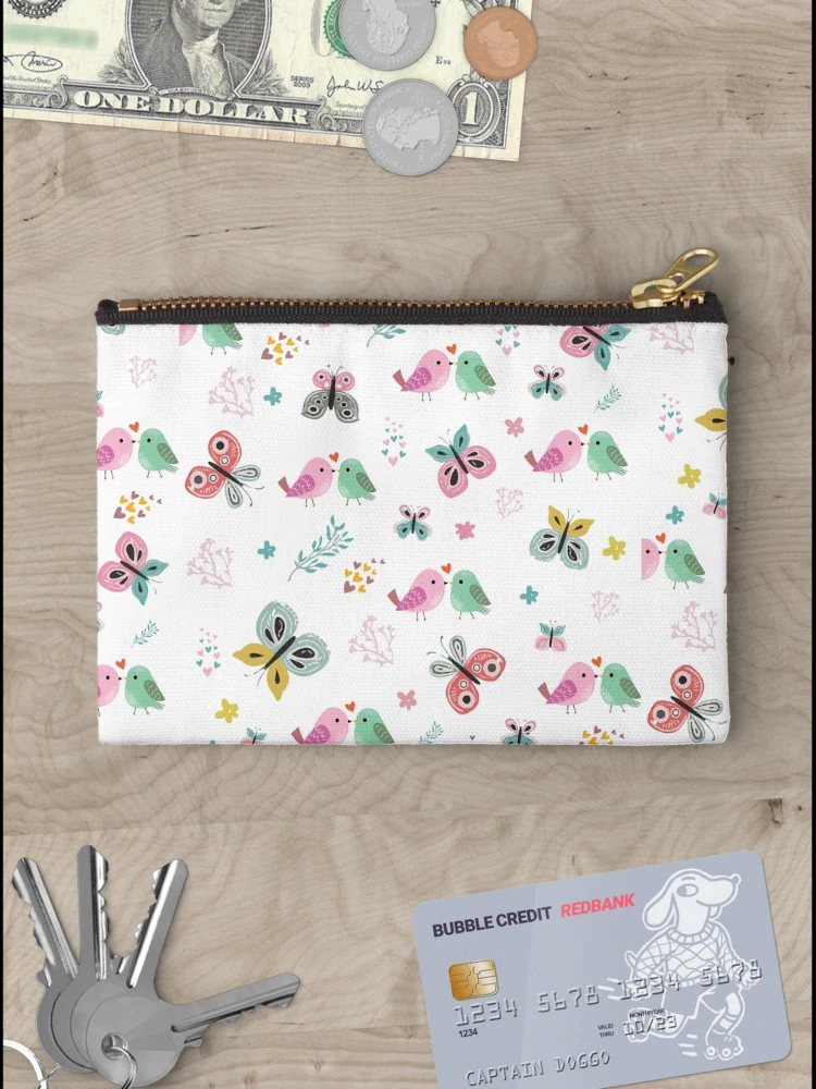 Thumbnail 3 of 4, Zipper Pouch, Spring Patterns designed and sold by Cre8iveSkill.