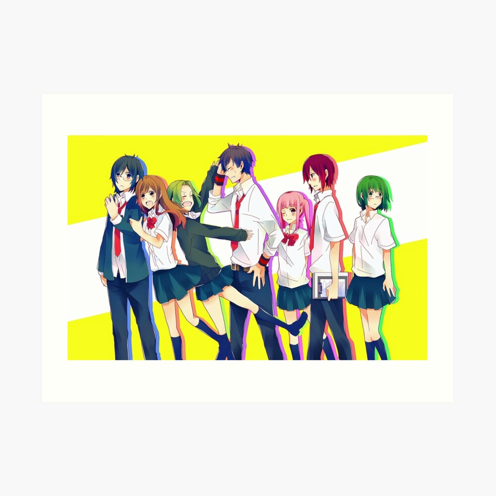 Quintessential Quintuplets Character Banners Photographic Print for Sale  by Reigill