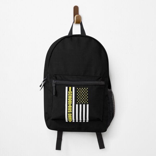 Item preview, Bus - USA flag, school bus driver designed and sold by Mohja-Design.