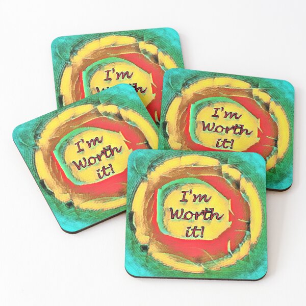 Item preview, My Mantra: I'm Worth It designed and sold by EloiseArt.