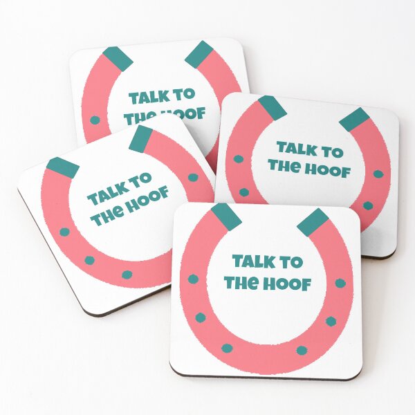 Item preview, Horse shoe theme Talk to the Hoof designed and sold by j9gothbe.