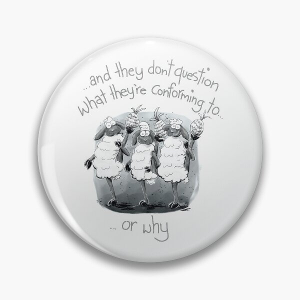 Item preview, Conformist Sheep designed and sold by ArtbyNETTY.