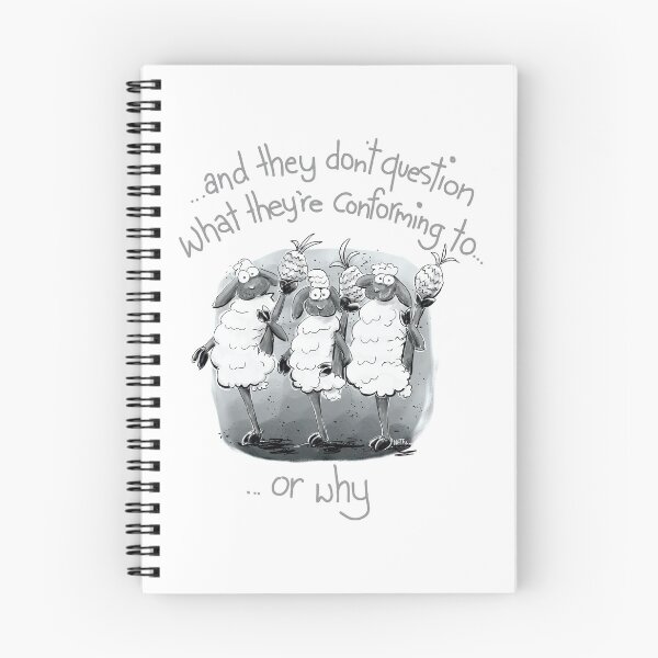 Item preview, Conformist Sheep designed and sold by ArtbyNETTY.