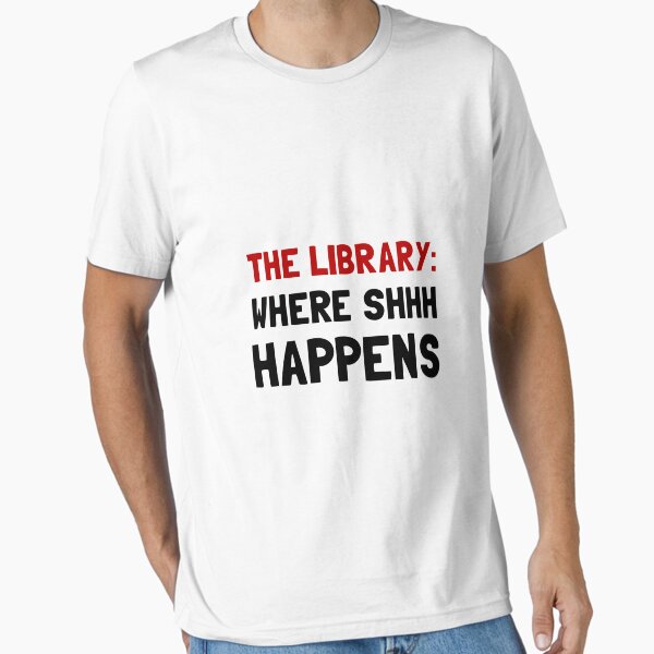 Artikel-Vorschau von Bibliothek Shhh passiert, designt und verkauft von TheBestStore.