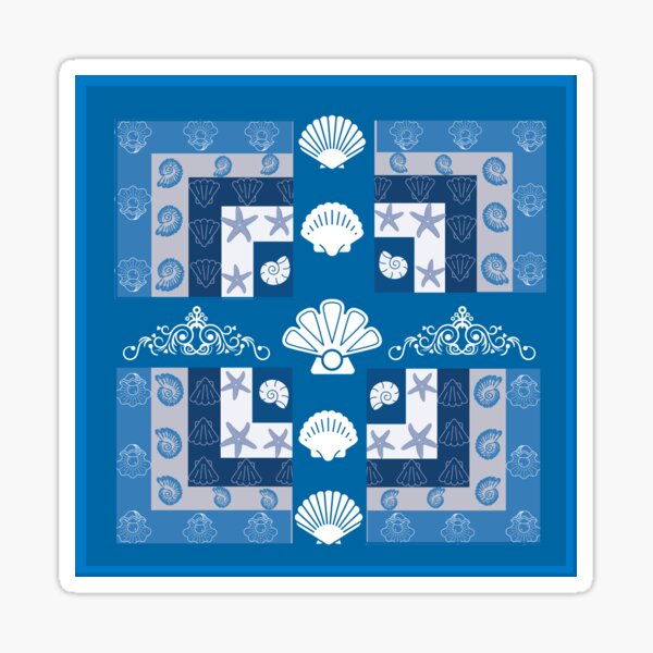 Item preview, Blue sea life designed and sold by Viragostylez.