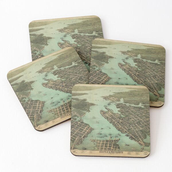 Item preview, Norfolk & Portsmouth, Virginia (1873) designed and sold by allhistory.