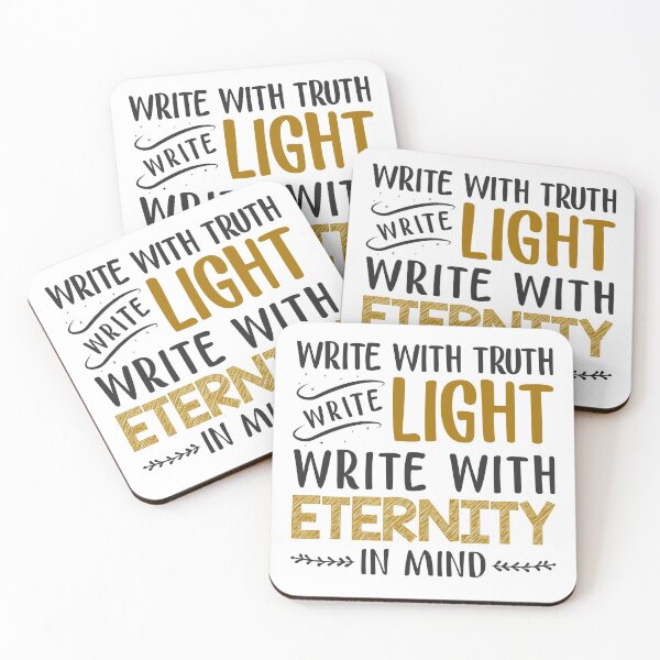 Item preview, Write With Truth, Write Light, Write With Eternity In Mind designed and sold by Neurodivergent Gals.