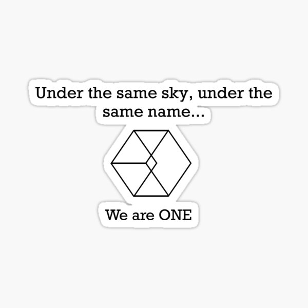 under-the-same-sky-under-the-same-name-we-are-one-sticker-for-sale