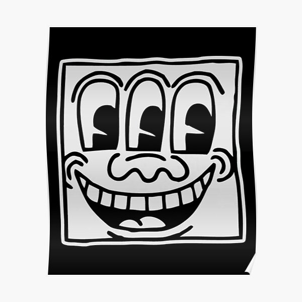 smiling face Poster