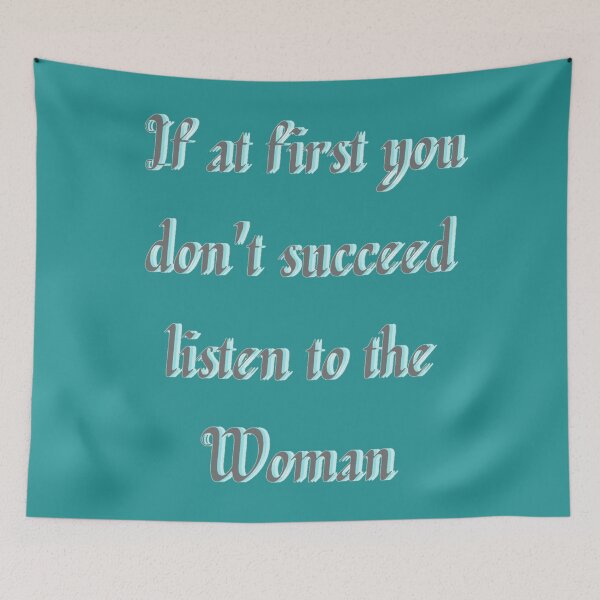 Item preview, Listen to the Woman designed and sold by Flyguy Designs.