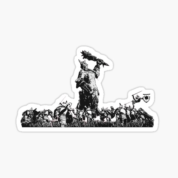 "Giant!" Sticker for Sale by LordNeckbeard Redbubble