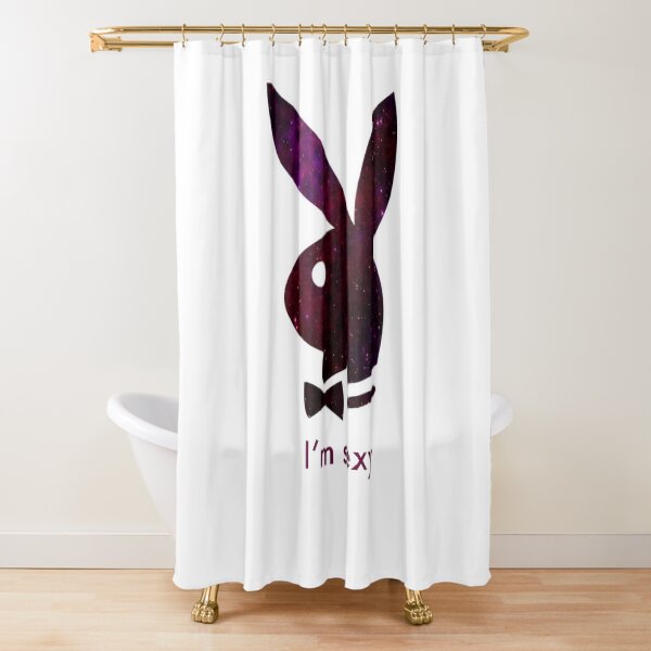 Playboy Shower high quality Curtain