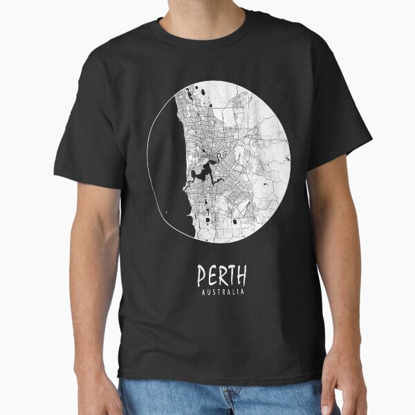 Item preview, Perth City Map of Australia - Full Moon designed and sold by deMAP.