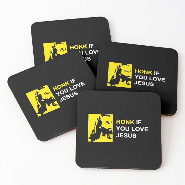 Item preview, Honk if you love Jesus designed and sold by HorizonDesignz.