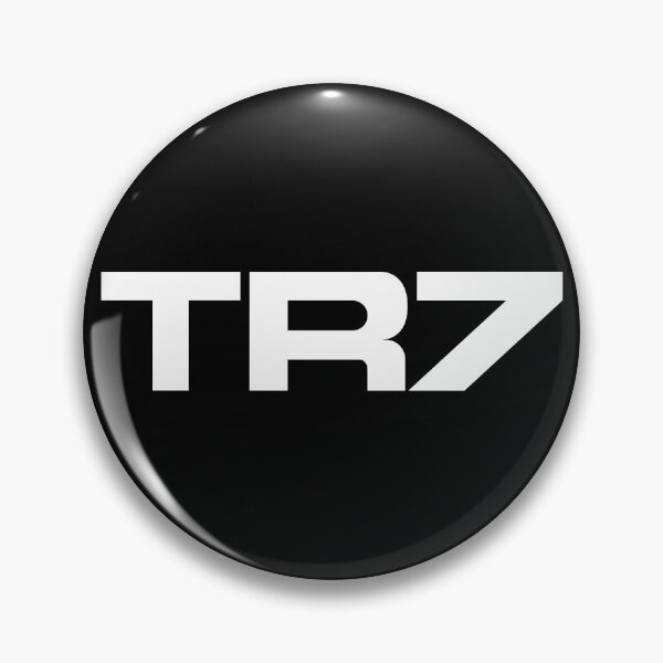 Item preview, TR7 Logo - Large - White on black designed and sold by CellularSong.