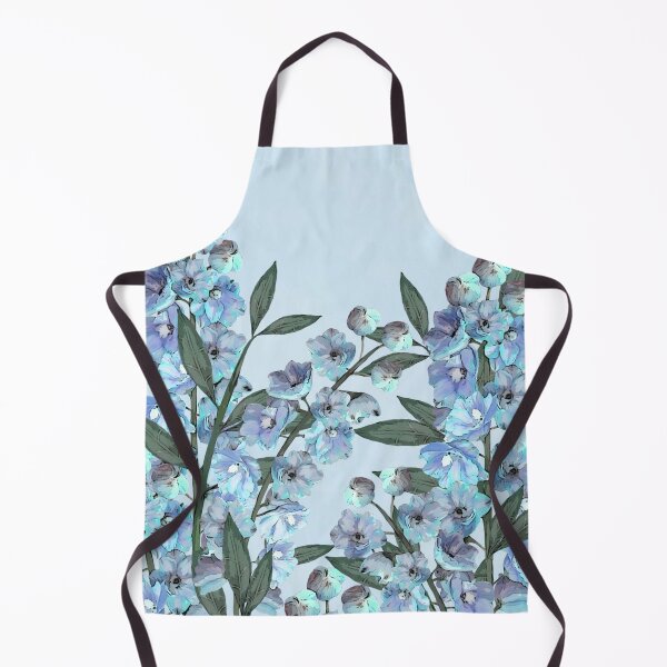 Item preview, Blue Floral Delphinium designed and sold by laura lacina.