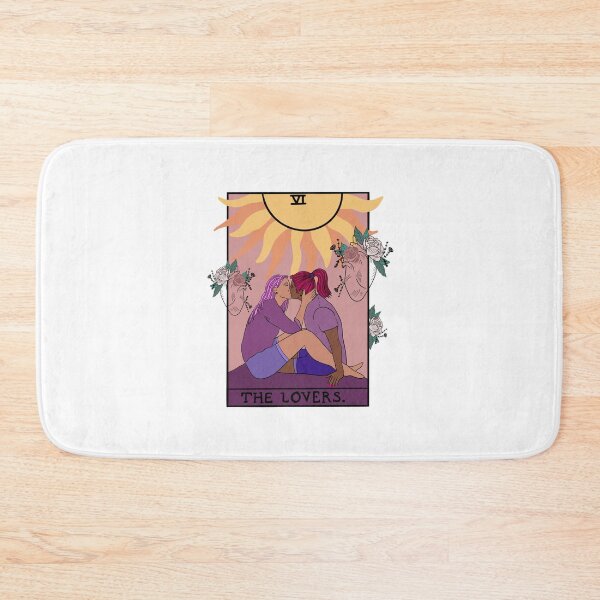 Item preview, The Lovers tarot card design, female designed and sold by iconicus-design.