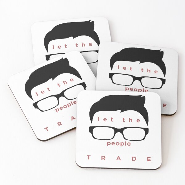 Item preview, LET THE PEOPLE TRADE  designed and sold by kajalkanojia.