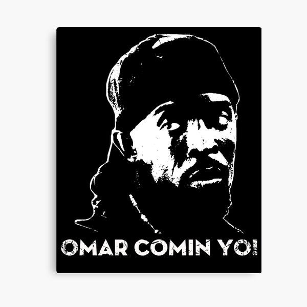 Omar The Wire Canvas Prints Redbubble