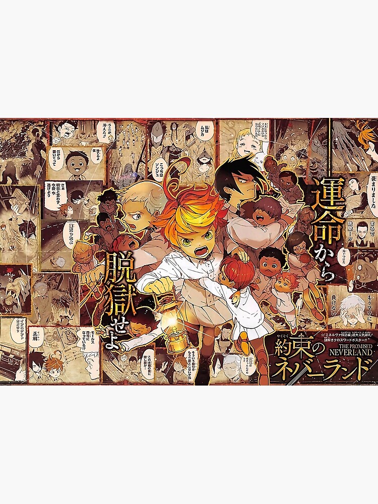 Characters The Promised Neverland Poster for Sale by roywegner