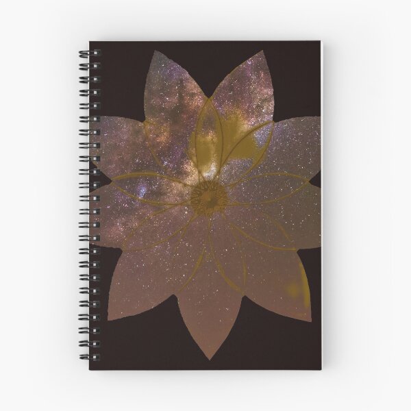 Item preview, Galaxy flower mandala designed and sold by nelllkata.