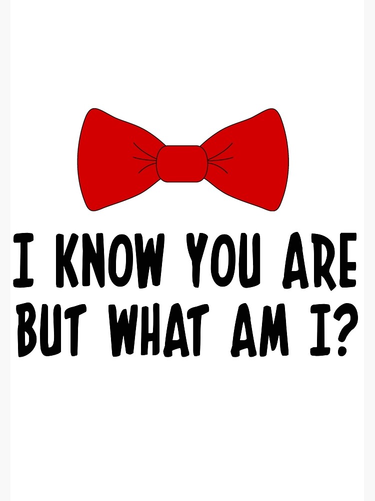 I Know You Are But What Am I Greeting Card By Movie Shirts Redbubble