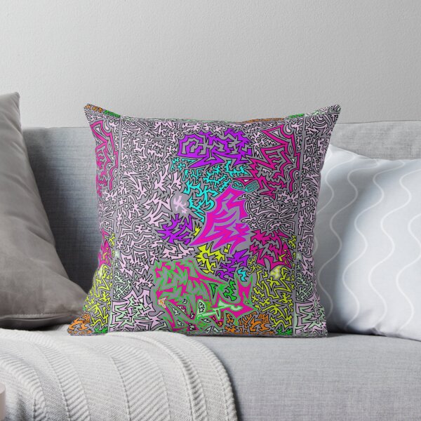 text Throw Pillow