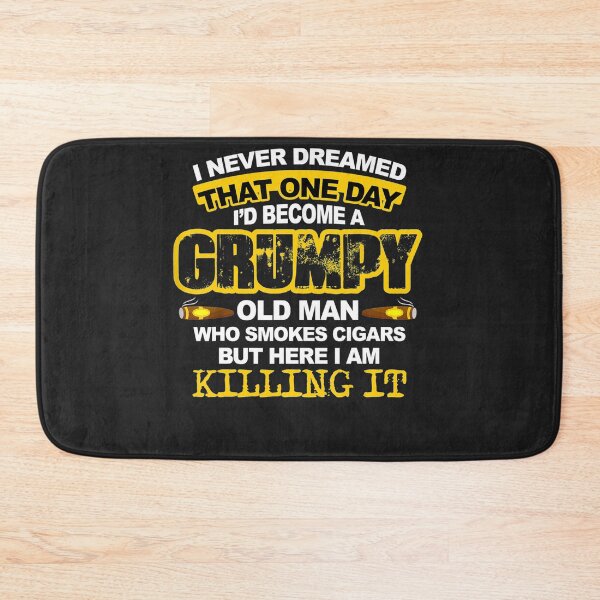 Item preview, Men's A Grumpy Old Man Who Smokes Cigars Cigar Lover designed and sold by LacyOrn.