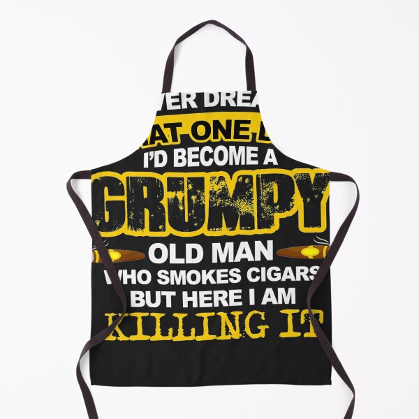 Item preview, Men's A Grumpy Old Man Who Smokes Cigars Cigar Lover designed and sold by LacyOrn.