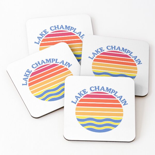 Item preview, Lake Champlain - Retro Sunset designed and sold by Chubuter.