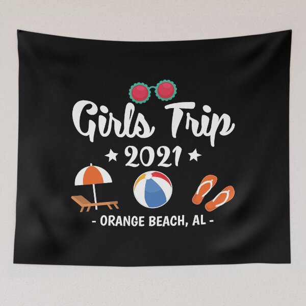 Item preview, Matching Bachelorette Alabama Orange Beach Girls Trip 2021 design designed and sold by jakehughes2015.
