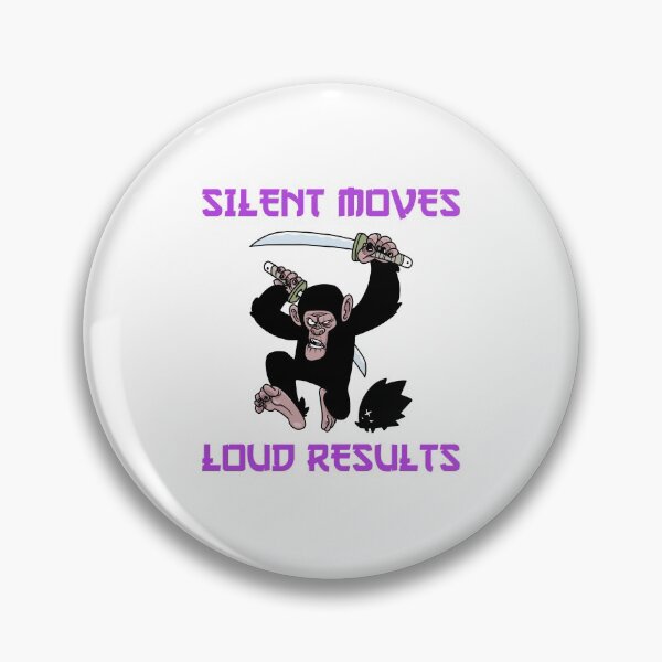Item preview, Silent Moves Loud Results designed and sold by greenchimp.