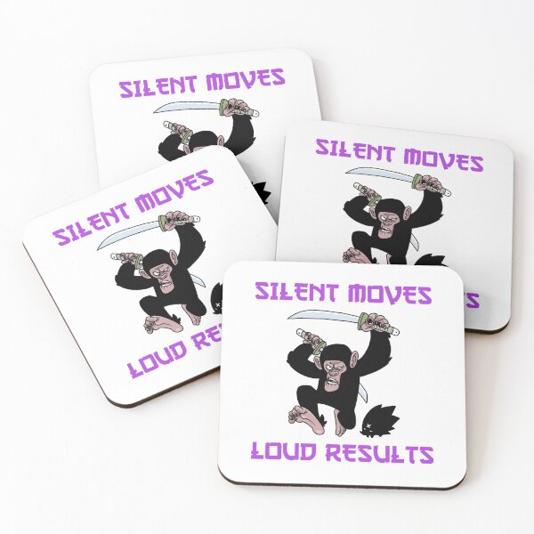 Item preview, Silent Moves Loud Results designed and sold by greenchimp.