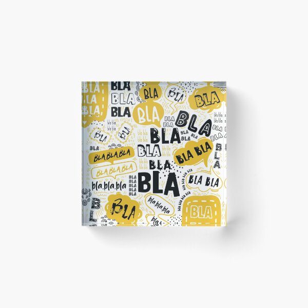 Item preview, Bla Bla designed and sold by Arwa Ganiwalla.